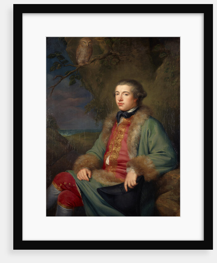 James Boswell, 1740 - 1795. Diarist and biographer of Dr Samuel Johnson by George Willison